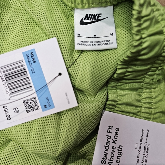 Nike Sport Essentials lined woven shorts in green - Picture 10 of 16